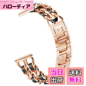�y���������z[monomam] �X�}�[�g�E�H�b�` �x���g ���f�B�[�X �X�e�����X �`�F�[�� �����o���h �F�FROSE GOLD*BLACK�A�T�C�Y�F18mm