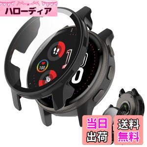 �y���������zJXRICH �Ή� Garmin Venu 3 �P�[�X �Ή� 45mm �y�� PC+�����K���X �K�[�~�� Venu3�p �ی�J�o�[ �����x �����ȒP �ϏՌ� �S�ʕی� venu 3 �p �J�o�[ 45mm �P�[�X�Ή� �F�F�u���b�N�A�T�C�Y�FGAR