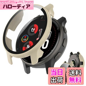 �y���������zJXRICH �Ή� Garmin Venu 3 �P�[�X �Ή� 45mm �y�� PC+�����K���X �K�[�~�� Venu3�p �ی�J�o�[ �����x �����ȒP �ϏՌ� �S�ʕی� venu 3 �p �J�o�[ 45mm �P�[�X�Ή� �F�F�z���C�g�A�T�C�Y�FGAR