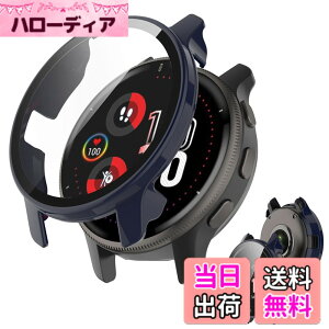 �y���������zJXRICH �Ή� Garmin Venu 3 �P�[�X �Ή� 45mm �y�� PC+�����K���X �K�[�~�� Venu3�p �ی�J�o�[ �����x �����ȒP �ϏՌ� �S�ʕی� venu 3 �p �J�o�[ 45mm �P�[�X�Ή� �F�F�u���[�A�T�C�Y�FGARMIN