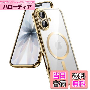 �y���������zJETech iPhone 12 Pro/Air /17 Pro Max�p�d�C���b�L�P�[�X �J���������Y �ی�J�o�[ MagSafe ���C�����X�[�d�Ή� �ϏՌ��\�t�gTPU�J�o�[ �F�F�S�[���h�A�T�C�Y�FiPhone 17