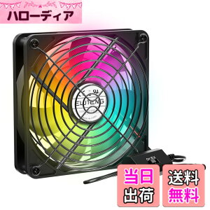 �y���������zELUTENG ��p�t�@�� 12cm USB�t�@�� 3�i�K���� USB fan 12cm ���^ 7���H�� ������ ��� �F�FRGB�A�T�C�Y�F12CM