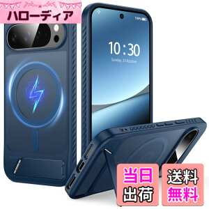 �y���������zFNDMIL Google Pixel Series �p �J�o�[ Mag-Safe�Ή� ���^ �F�F�u���[[Magsafe�Ή�]�X�^���h�t���A�T�C�Y�FGoogle Pixel 9 Pro XL
