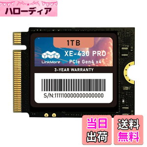�y���������zLinkMore Gen4 PCIe 4.0 NVMe SSD �F�FM.2 2230 Gen4 PRO�A�T�C�Y�F1TB