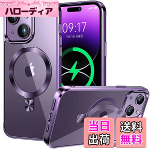 �y���������z�yCD MagSafe�����O�E�X�^���h��́ziPhone 15 Pro Max �p�N���A�P�[�X[MagSafe�Ή��E�B���X�^���h] [�{�̂̐F�E���b�L�o���p�[]�X�g���b�v�z�[���t�� �p�x������ �ČRMIL�K�i�擾�E�Ϗ�