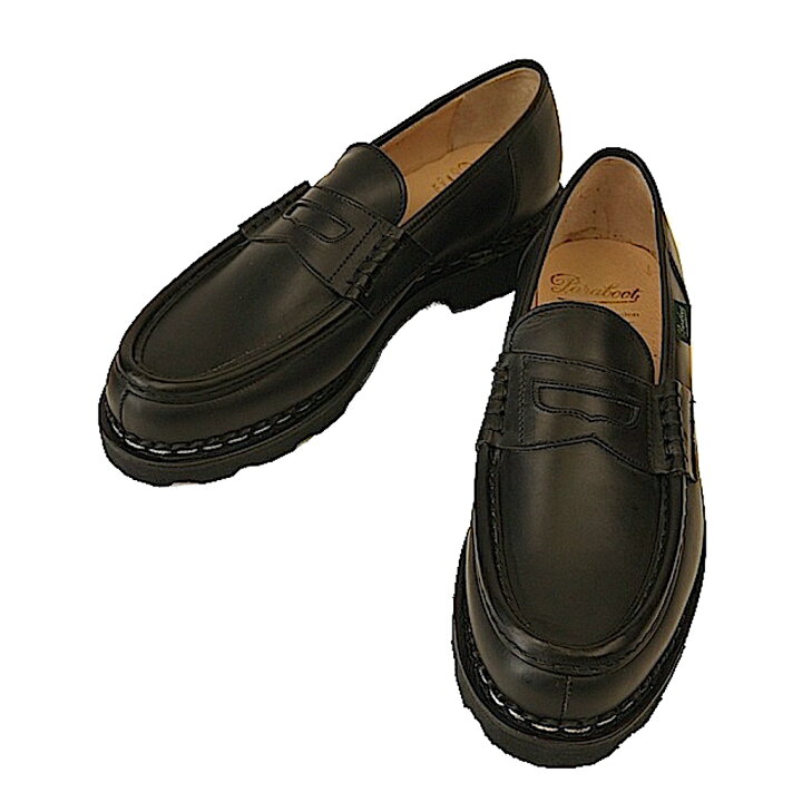 楽天市場】PARABOOTパラブーツ 099412 REIMS NOIR(BLACK) メンズ 