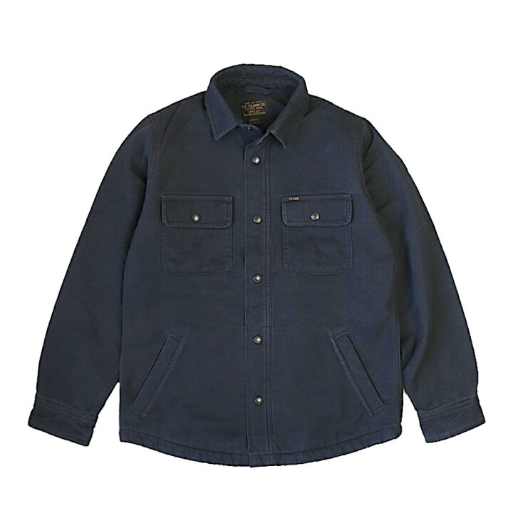 楽天市場】FILSON フィルソン 20172089 FLEECE LINED JAC-SHIRT DARK 