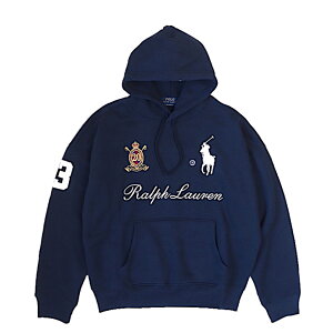 POLO RALPH LAUREN �|�� �����t�E���[���� �����Y BIG PONY 20TH �A�j�o�T���[ �t�[�f�B�L�O���f�� �����b�N�X�t�B�b�g �w�r�[�E�G�C�g