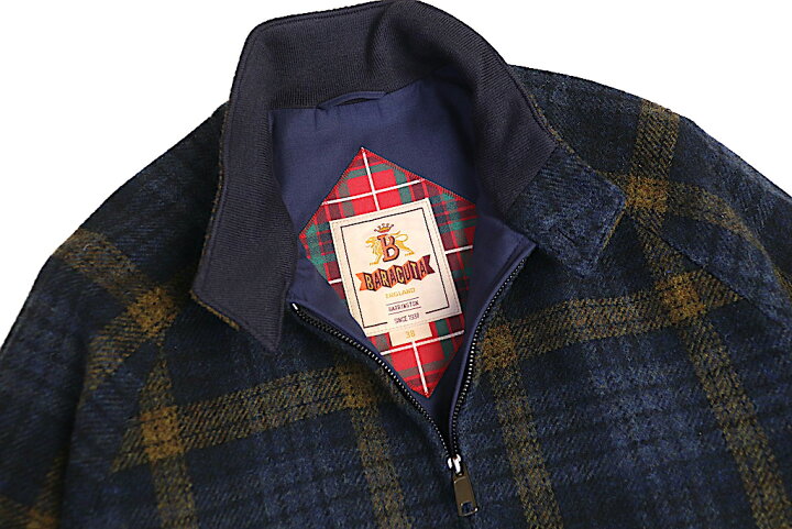 楽天市場】BARACUTA バラクータ アンパデッド パターン ウール G9 