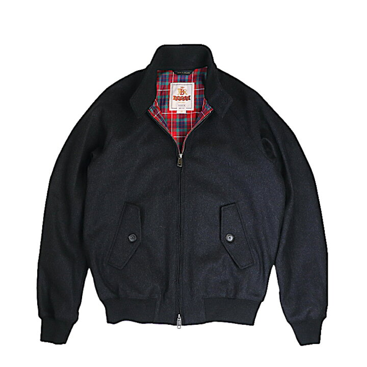 楽天市場】BARACUTA バラクータ メルトン G9 アンパデッド チャコール  