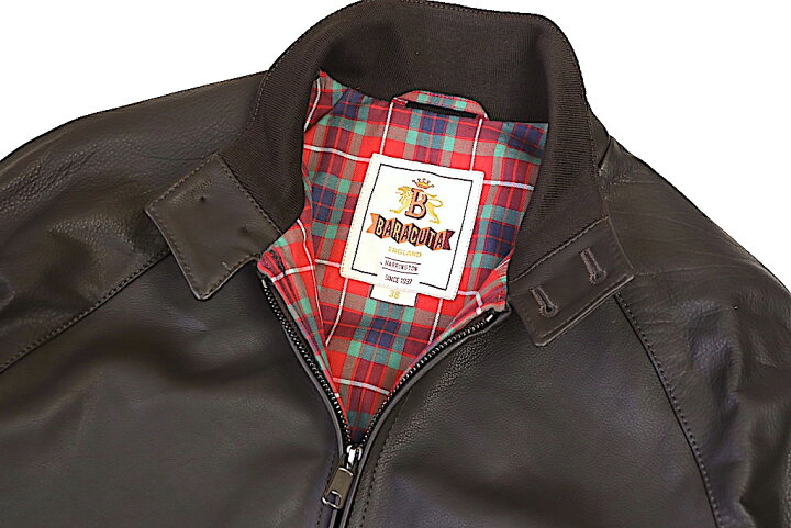 楽天市場】BARACUTA バラクータ G9 レザー ダークブラウン スイング 