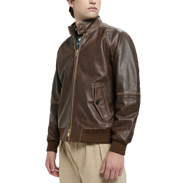 楽天市場】BARACUTA バラクータ G9 レザー チョコレート(ブラウン 