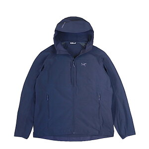 ARC'TERYX �A�[�N�e���N�X GAMMA LW HOODY �����Y �K���} ���C�g�E�G�C�g �t�B�[�f�B �u���b�N�T�t�@�C�A (�l�C�r�[�n) �\�t�g�V�F�� �X�g���b�` �h���� ������ �y�� �ϋv��