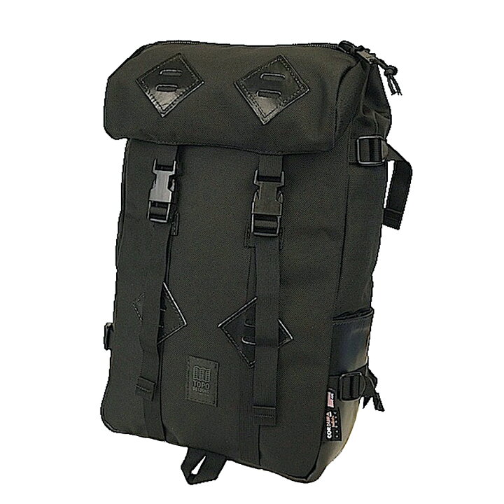 楽天市場】TOPO DESIGNS トポ デザイン KLETTERSACK Black Ballistic 