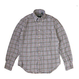 GITMAN VINTAGE ギットマン ヴィンテージ NAVY COTTON GINGHAM CHECK L/S BD SHIRT ネイビー ギンガムチェック メンズ ボタンダウンシャツ アメリカ製