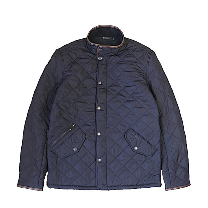 楽天市場】BARBOUR バブアー MQU0281 POWELL POLARQUILT NAVY パウエル 