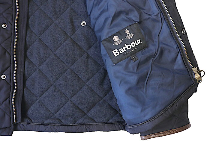 楽天市場】BARBOUR バブアー MQU0281 POWELL POLARQUILT NAVY パウエル 