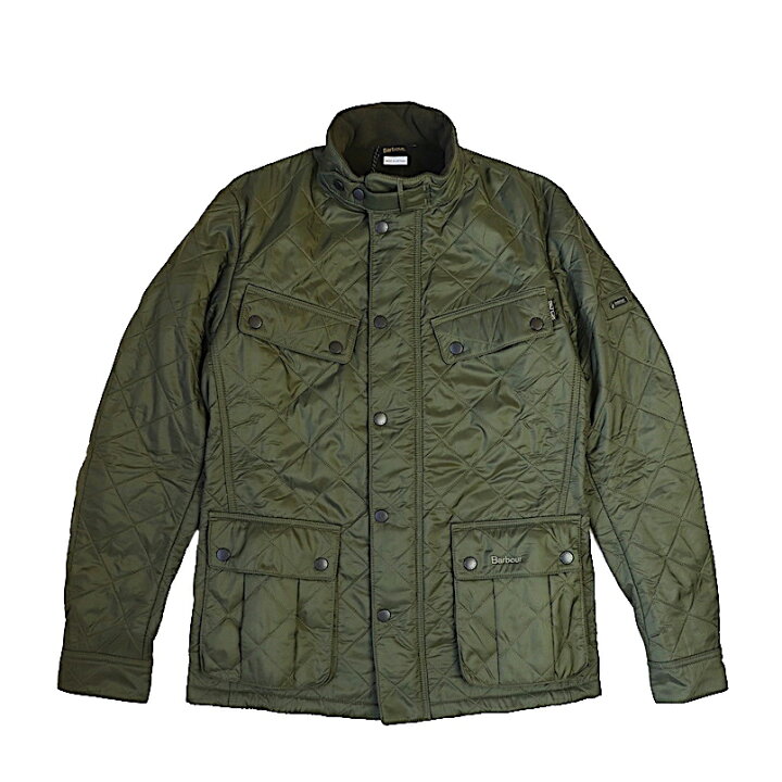 楽天市場】BARBOUR バブアーMQU0365 B.INTL ARIEL POLARQUILT OLIVE 