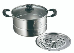 四季彩 兼用蒸し鍋 IH対応 22cm FSC-03