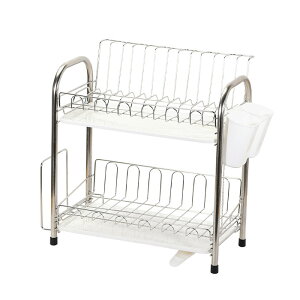 パール金属 HC-308 リテラ ステンレス製2段式水切りバスケット スリム