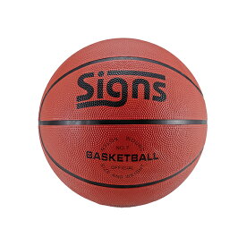 【2980円以上送料無料】キャプテンスタッグ　U-12573 Signsバスケットボール 7号ブラウン