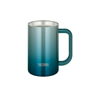 ☆送料無料☆サーモス JDK-601CBLGR ジョッキ 600ml ブルーグリーン