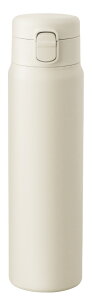 和平 フォルテック RH-1701 ワンタッチ栓シームレスマグボトル 700ml IV アイボリー 真空断熱ボトル 保温 保冷 食洗器対応 水筒
