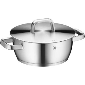 WMF �A�C�R�j�b�N ���[�L���Z���[�� 22cm 3.2L �yIH �K�X�� �Ή� W0739226030 ����� �W�t �X�e�����X ���� �㎿ �M�t�g �v���[���g�z