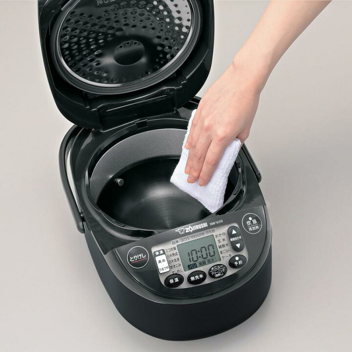 楽天市場】象印 ZOJIRUSHI IH炊飯ジャー 極め炊き 1升 ブラック NW 