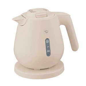 ★2025年モデル★ 象印 電気ケトル 0.8L ライトベージュ CK-DC08 CM 【ZOJIRUSHI ケトル すぐに 沸く スピード ロック 安全】