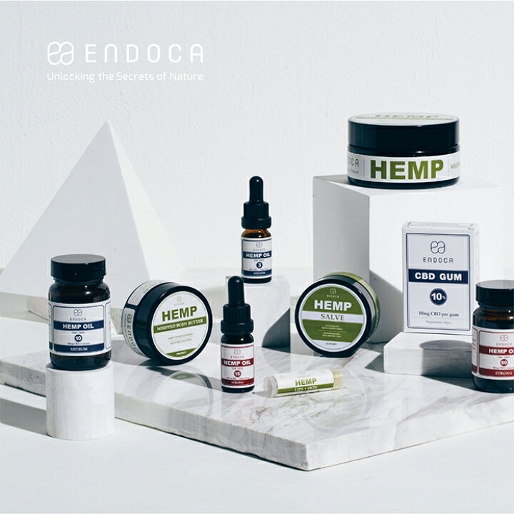 楽天市場】CBD カプセル エンドカ ENDOCA CBD300mg 濃度3% 30個 