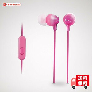 �\�j�[(SONY) �C���z�� MDR-EX15AP : �J�i���^ �����R���E�}�C�N�t�� �s���N MDR-EX15AP PI