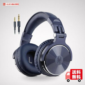 OneOdio Pro 10 �w�b�h�z�� �L�� �ቹ���� DJ ���j�^�[ �w�b�h�t�H�� 6.35 3.5mm�W���b�N ���E���P�[�u�� �l�C�r�[