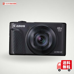 Canon �R���p�N�g�f�W�^���J���� PowerShot SX740 HS �u���b�N ���w40�{�Y�[��/4K����/Wi-Fi�Ή� PSSX740HSBK