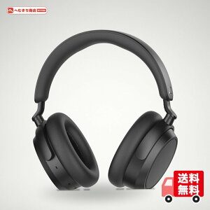�[���n�C�U�[(Sennheiser) ���C�����X�w�b�h�z�� ACCENTUM Plus Wireless �u���b�N �����\�h���C�o�[ 50���ԍĐ� �n�C�u���b�h�A�_�v�e�B�u �m�C�Y�L�����Z�����O �O����荞�� �}���`�|�C���g�Ή� �^