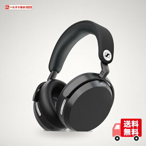 �[���n�C�U�[(Sennheiser) ���C�����X�w�b�h�z�� MOMENTUM 5 Wireless �u���b�N �����\�h���C�o�[ �m�C�Y�L�����Z�����O �ő�57���ԍĐ� �^�b�`�p�l�� �n�C���]���C�����X Dolby Atmos ��ԃI�[�f�B�I �O