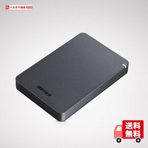 �o�b�t�@���[ �|�[�^�u��HDD 2TB USB3.1(Gen.1) �u���b�N �ϏՌ� HD-PGF2.0U3-BBKA