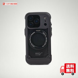 �yROOT CO.�z[iPhone 17 Pro/iPhone 18 Pro���p]GRAVITY Shock Resist Tough Basic Case Plus.(�u���b�N)