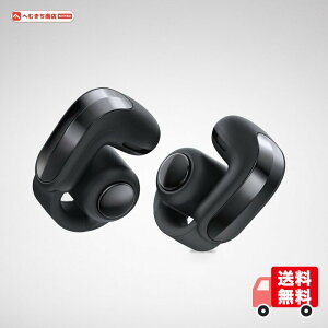Bose Ultra Open Earbuds (��2����) �I�[�v���C���[�^ �N���b�v�� ���C�����X�C���z�� Bluetooth �C�}�[�V�u�I�[�f�B�I ���C�����X�[�d �Œ�28.5���ԍĐ� ���s�E�w�Z�E�I�t�B�X�ɍœK �u���b�N