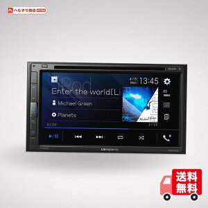 Pioneer �f�B�X�v���C�I�[�f�B�I FH-8500DVS 6.8�C���` 2DIN AppleCarPlay AndroidAuto�Ή� CD DVD USB Bluetooth iPod iPhone AUX DSP �J���b�c�F���A