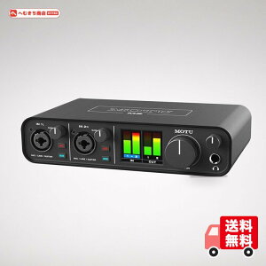 MOTU M2 2in 2out USB�I�[�f�B�I�C���^�[�t�F�[�X �������K�i USB-DAC �Q�[�~���O iPhone/iPad�Ή� �̘g�z�M �M�^�[�ڑ� DAW�\�t�g&�G�t�F�N�g�t��