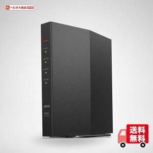 BUFFALO ����LAN�e�@11ax/ac/n/a/g/b 2401+573Mbps WSR-3000AX4P/DBK