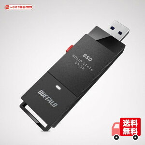 BUFFALO �o�b�t�@���[ �O�t��SSD �u���b�N 1.0TB SSD-PUT1.0U3-BKA