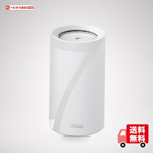 TP-Link WiFi ����LAN ���b�V��Wi-Fi wifi 7 11be 10Gbps�C�[�T�l�b�g�|�[�g 5760Mbps(6GHz) + 5760Mbps(5GHz)+ 1376Mbps(2.4GHz) Deco BE85 1-pack