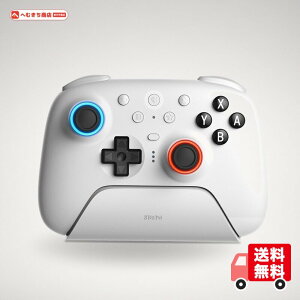 8BitDo Ultimate 2 Bluetooth �R���g���[���[ Switch/Switch 2 Windows PC �p(White)