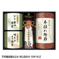 天然醸造蔵仕込み 和心詰合せ GNF-BJZ ギフト プレゼント 贈答 醤油 しょうゆ 鰹節 詰め合わせ ビンゴ 景…