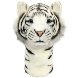 HANSA/ハンサ ホワイトタイガー DR/ドライバー ヘッドカバー ぬいぐるみ おもしろ 動物 虎 ゴルフ用品 グッズ ギフト プレゼント ゴルフコンペ景品 ゴルフコンペ 景品 賞品 コンペ賞品 参加賞 飛び賞 ドライバーヘッドカバー
