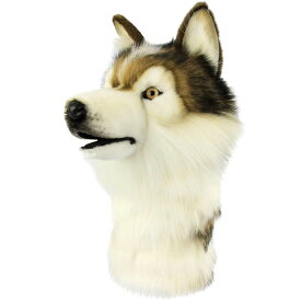 HANSA/ハンサ ハスキー DR/ドライバー ヘッドカバー ぬいぐるみ おもしろ 動物 犬 ゴルフ用品 グッズ ギフト プレゼント ゴルフコンペ景品 ゴルフコンペ 景品 賞品 コンペ賞品 参加賞 飛び賞 ブービー賞 ドライバーヘッドカバー