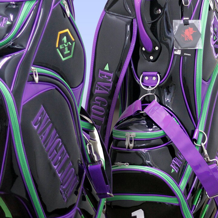 楽天市場】エヴァンゲリオン キャディバッグ 初号機 EVANGELION GOLF 