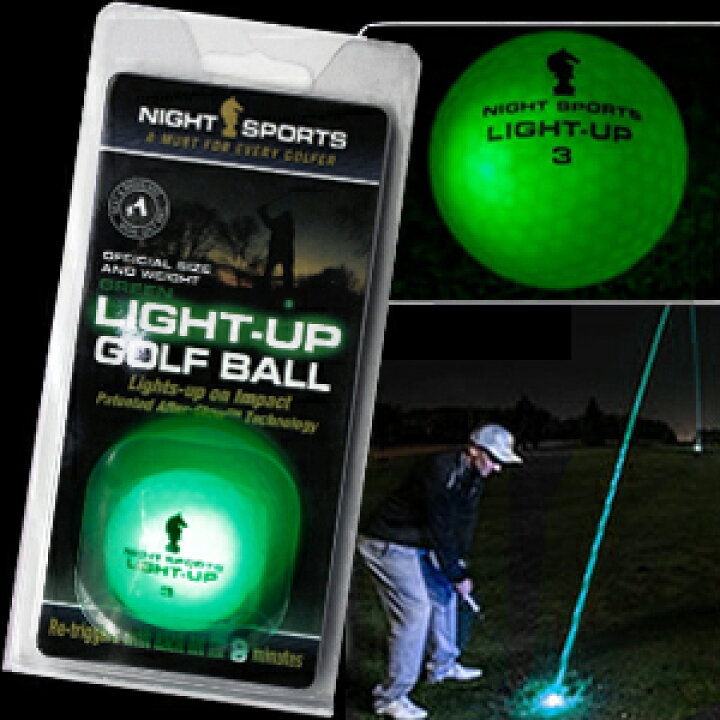 楽天市場 光るゴルフボール ライトアップゴルフボール グリーン Golf Balls ゴルフコンペ景品 ゴルフコンペ 景品 賞品 コンペ賞品 ゴルフ用品 グッズ ギフト プレゼント ゴルフコンペ景品のエンタメゴルフ